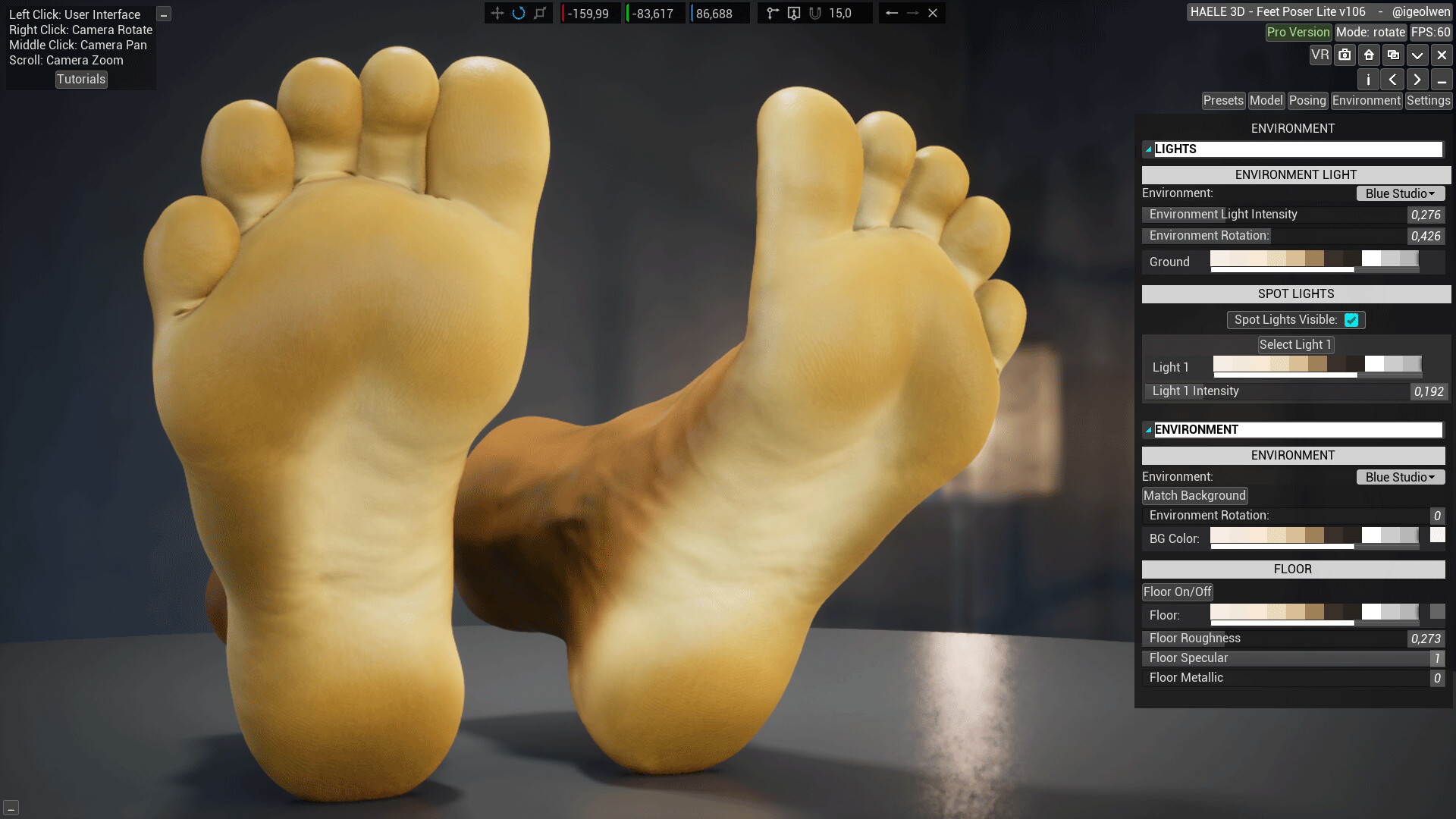 足部造型模拟器|官方中文|HAELE 3D - Feet Poser Lite - 12