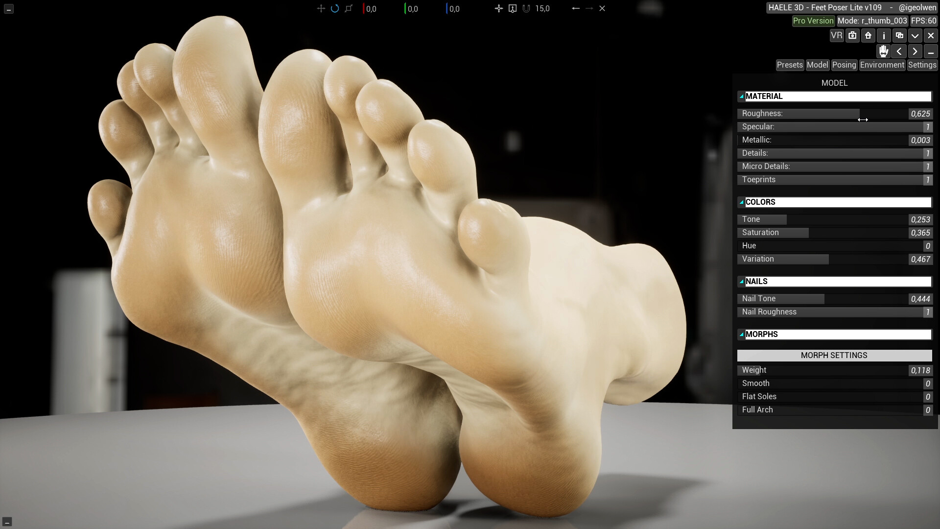 足部造型模拟器|官方中文|HAELE 3D - Feet Poser Lite - 11