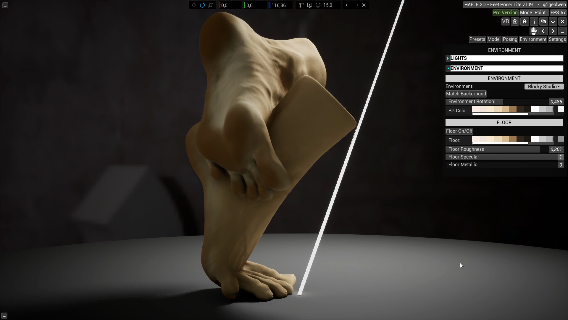 足部造型模拟器|官方中文|HAELE 3D - Feet Poser Lite - 4