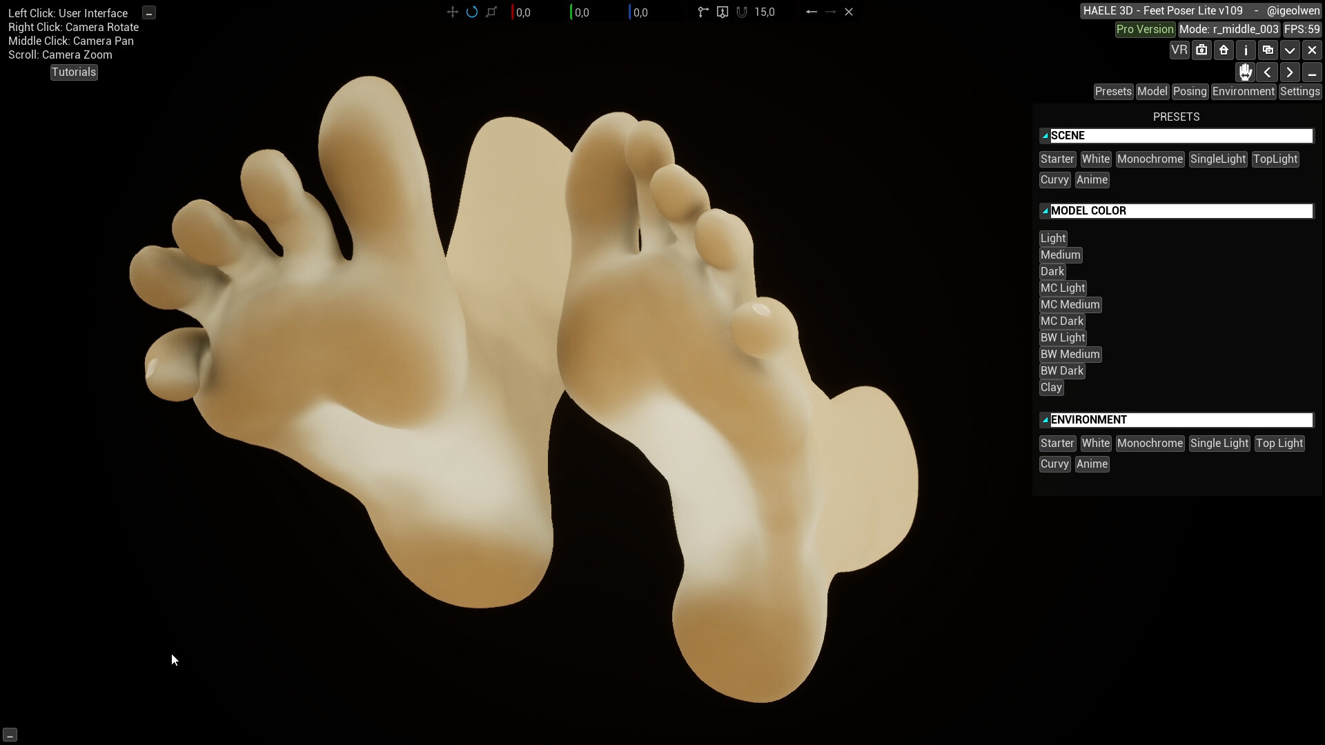 足部造型模拟器|官方中文|HAELE 3D - Feet Poser Lite - 5
