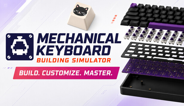 Mechanical Keyboard Building Simulator on Steam