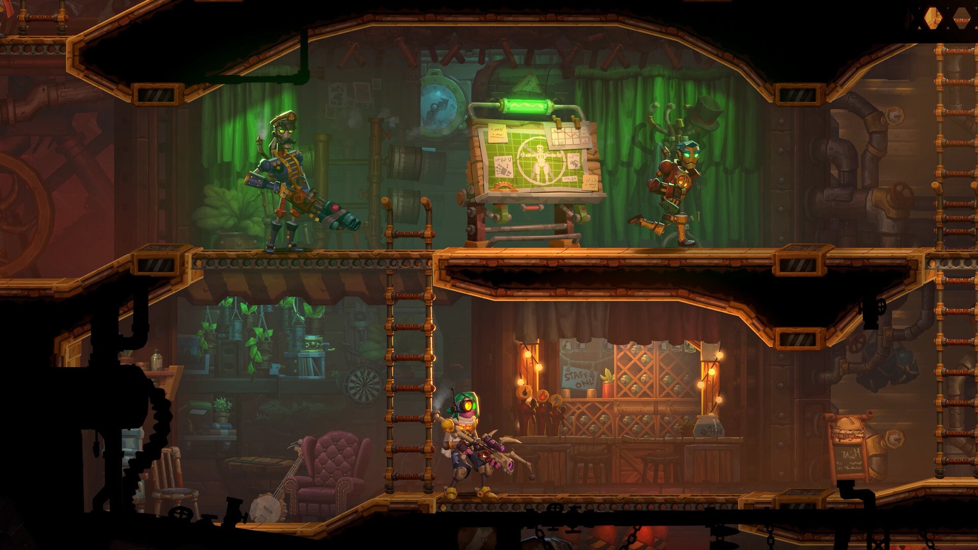 蒸汽世界大劫掠2/SteamWorld Heist II 截图 4
