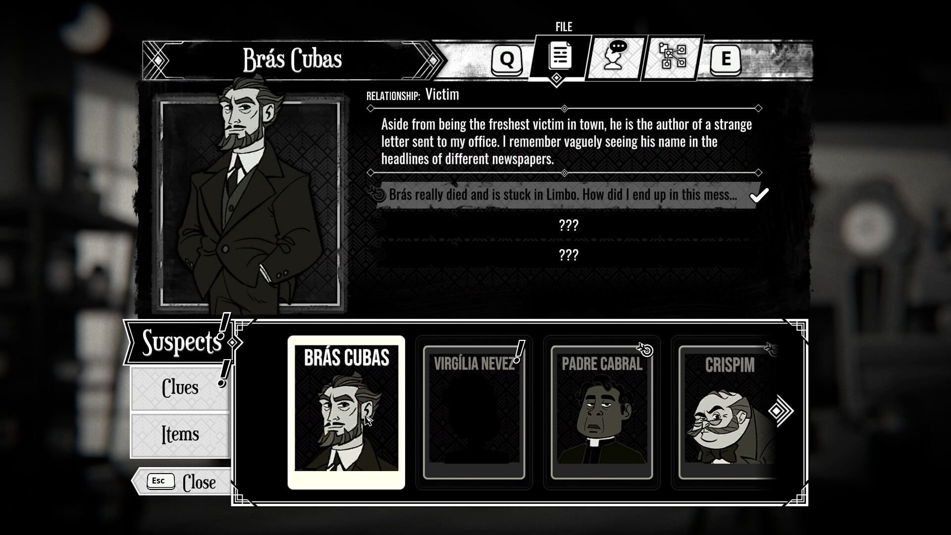 [安卓]布拉斯·库巴斯的死后委托|The Posthumous Investigation|v1.1.10|steam移植版|官方中文|容量389M插图7APXGAME