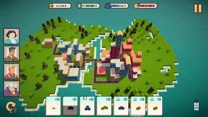 游戏竞速模式画面