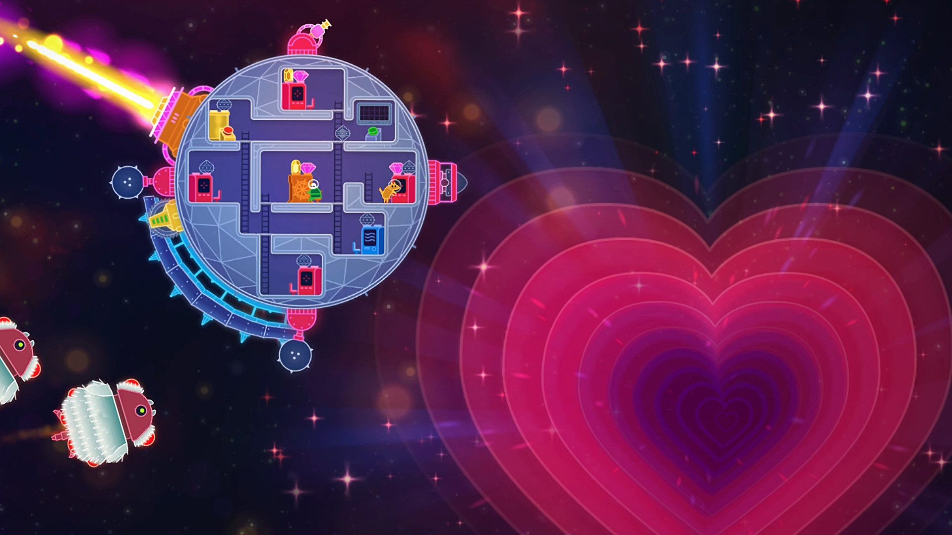 《爱的使者在危险时空(Lovers in a Dangerous Spacetime)》|v1.4.5|中文|免安装硬盘版