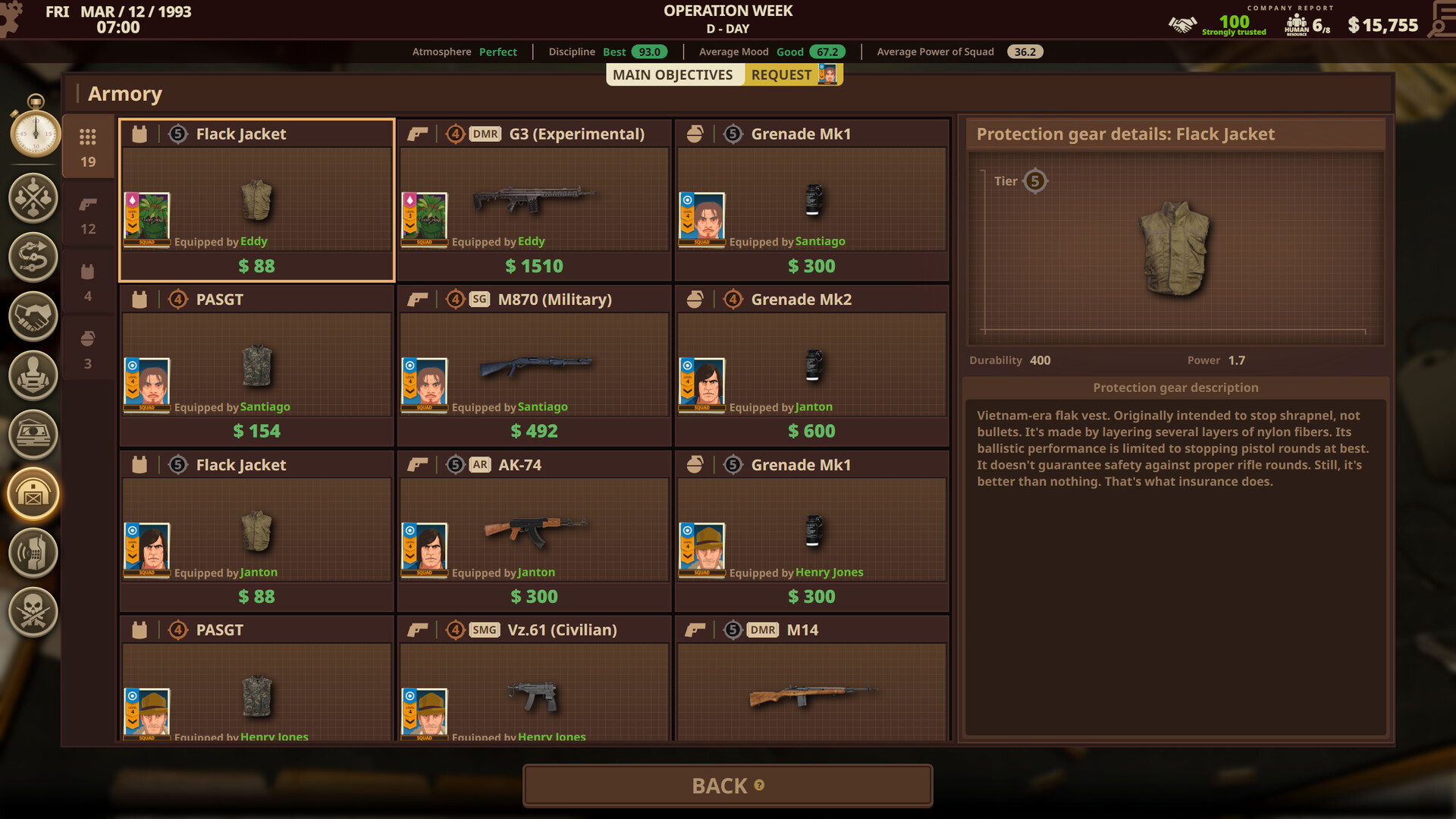 私人军事经理：战术自动战斗/Private Military Manager 截图 13