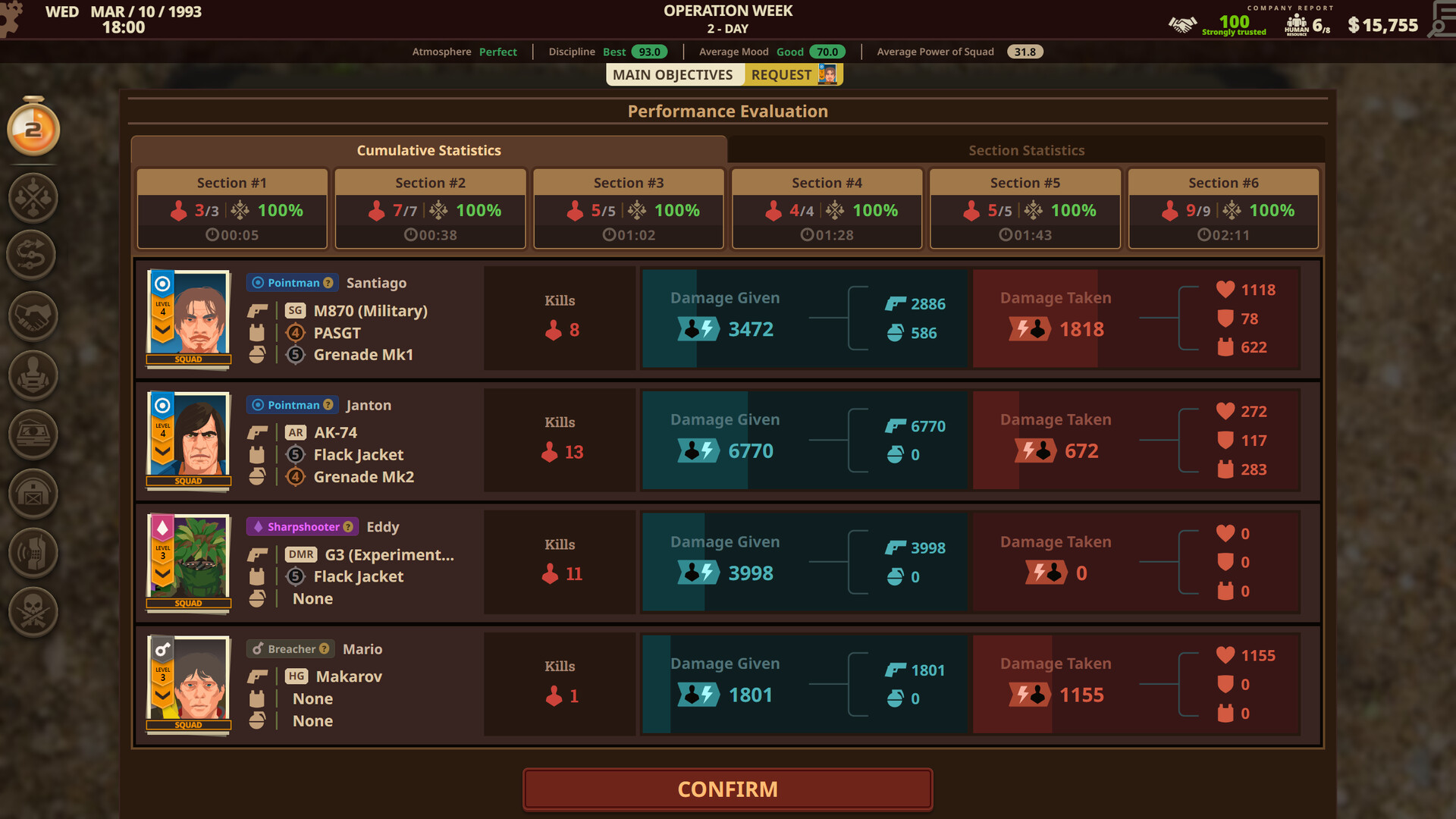 私人军事经理：战术自动战斗/Private Military Manager 截图 9