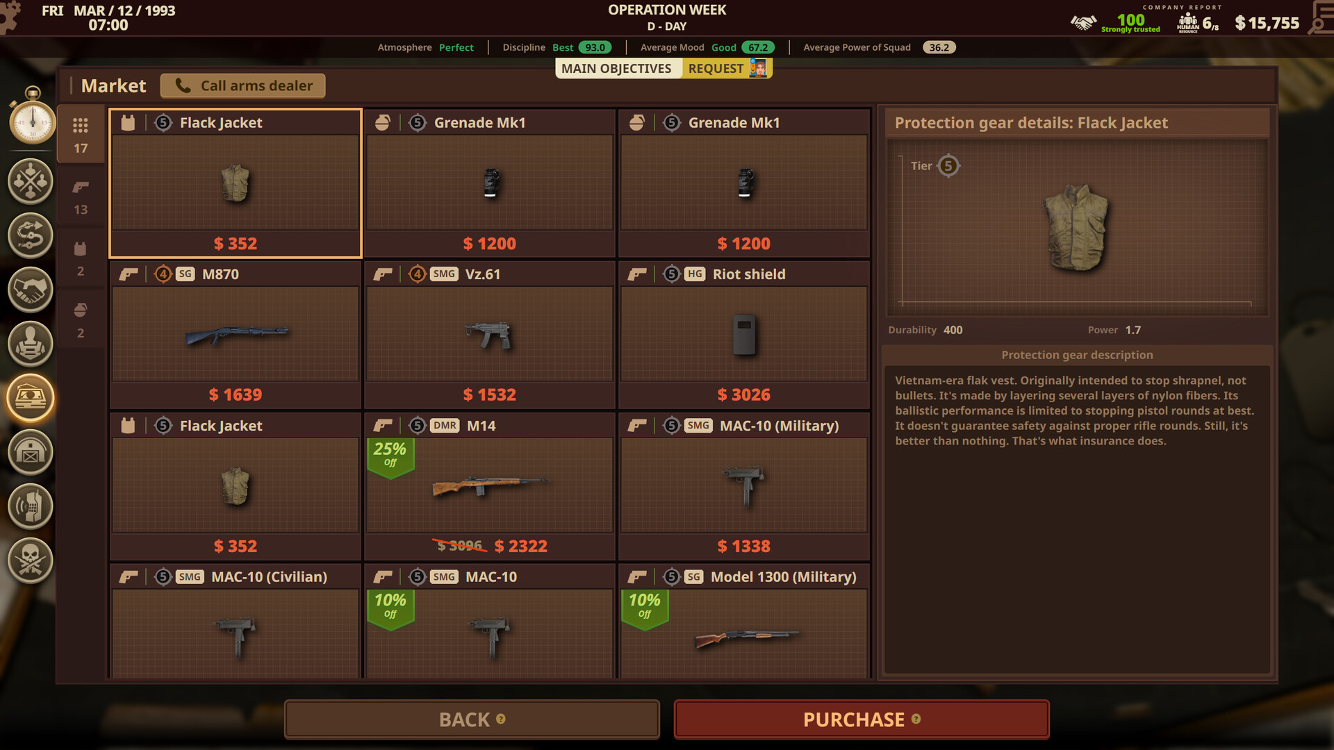 私人军事经理：战术自动战斗/Private Military Manager 截图 17