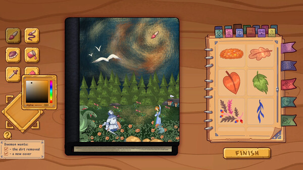 Bookbinding – Dark Cozy Sim 视频 2