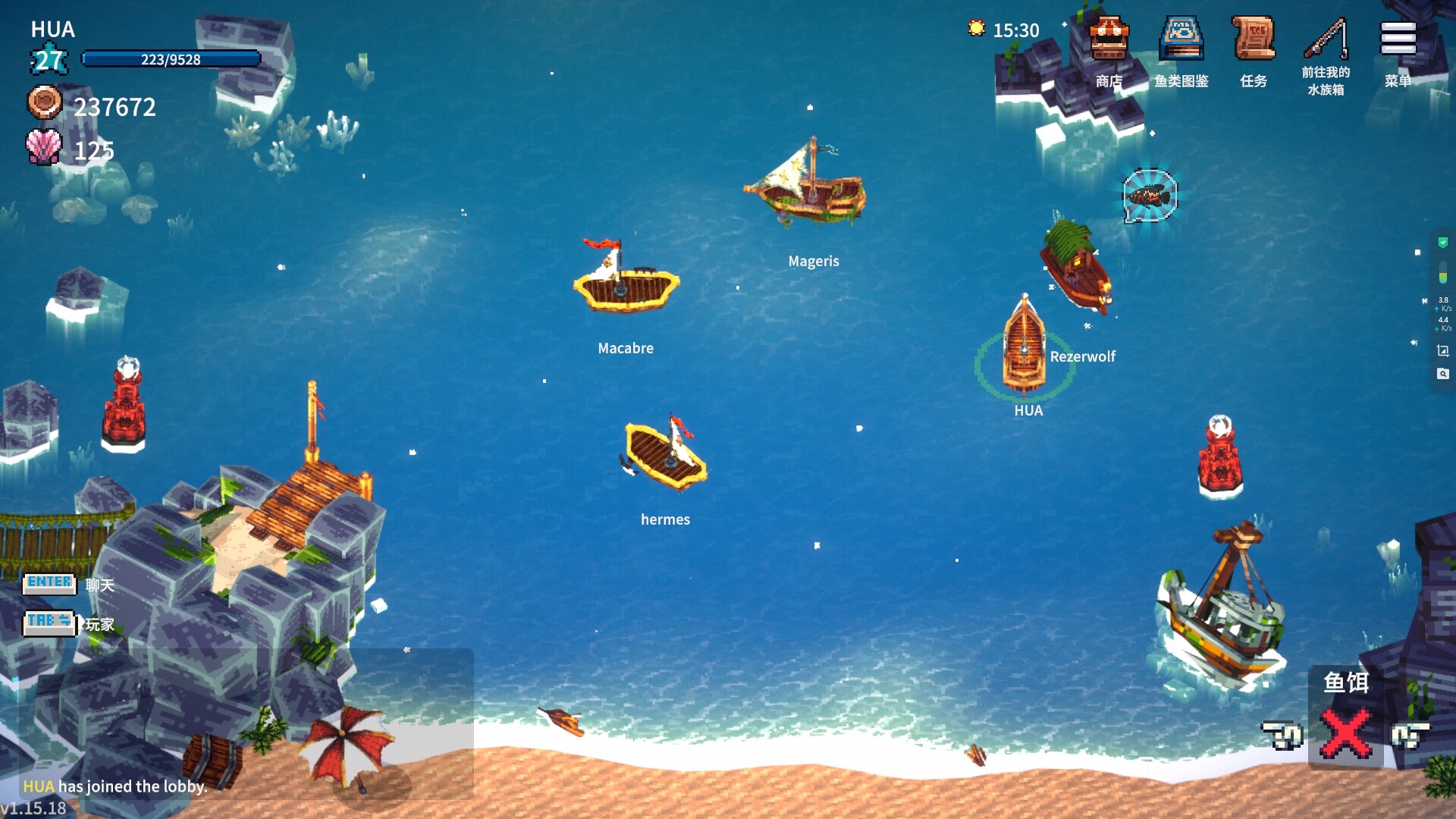 图片[7]-全球鱼友俱乐部：放置好时光/Tiny Aquarium: Social Fishkeeping v1.15.18|休闲益智|556MB|中文-蝶影二次元