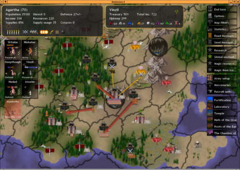 Dominions 4: Thrones of Ascension 截图 5