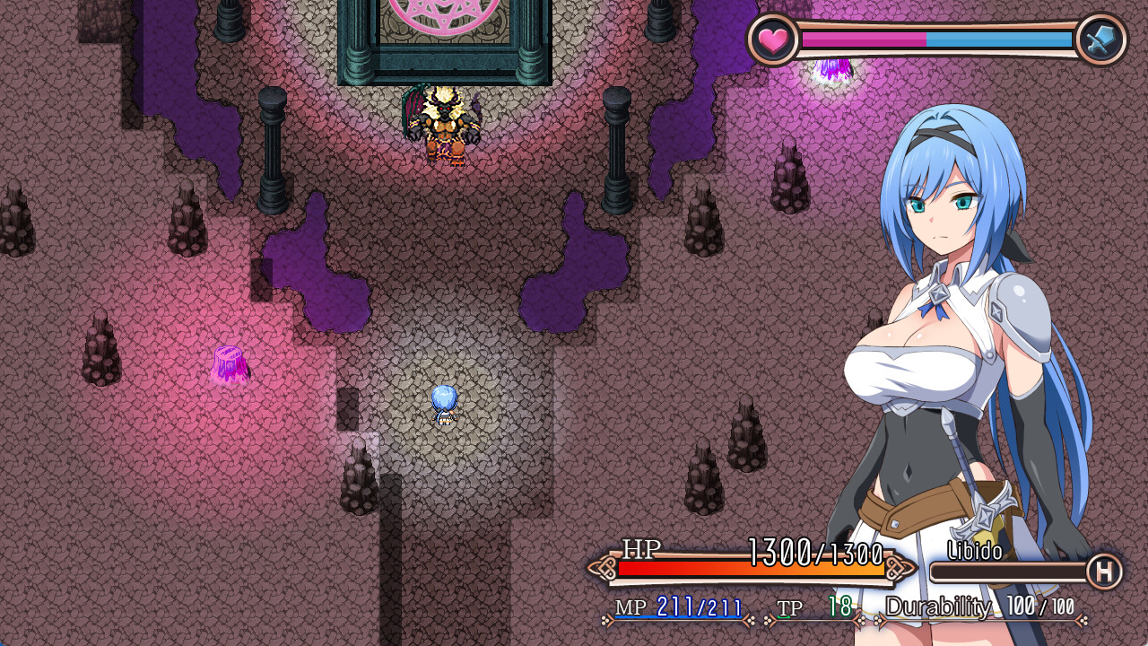 梦魇骑士 ~圣洁少女与堕落魔法 截图 1