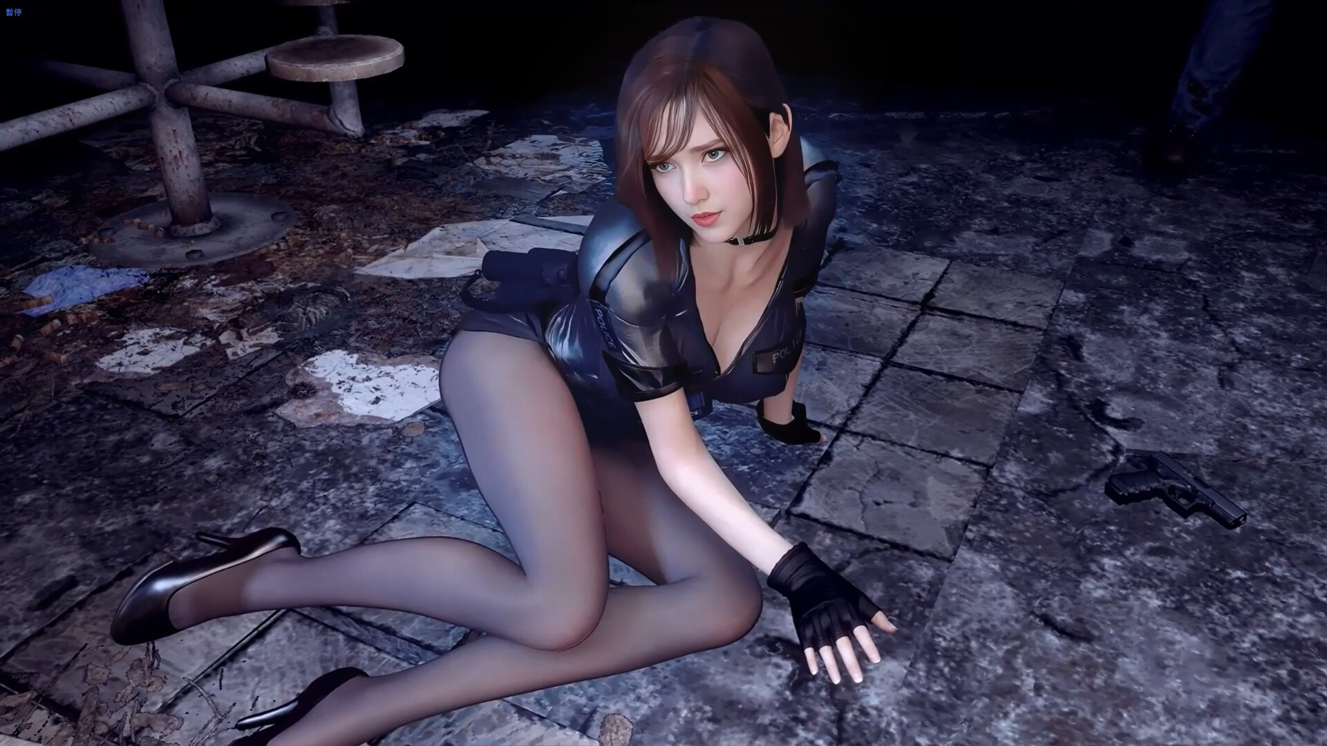 《调教女警 - 无尽堕落的深渊》免安装中文版游戏介绍