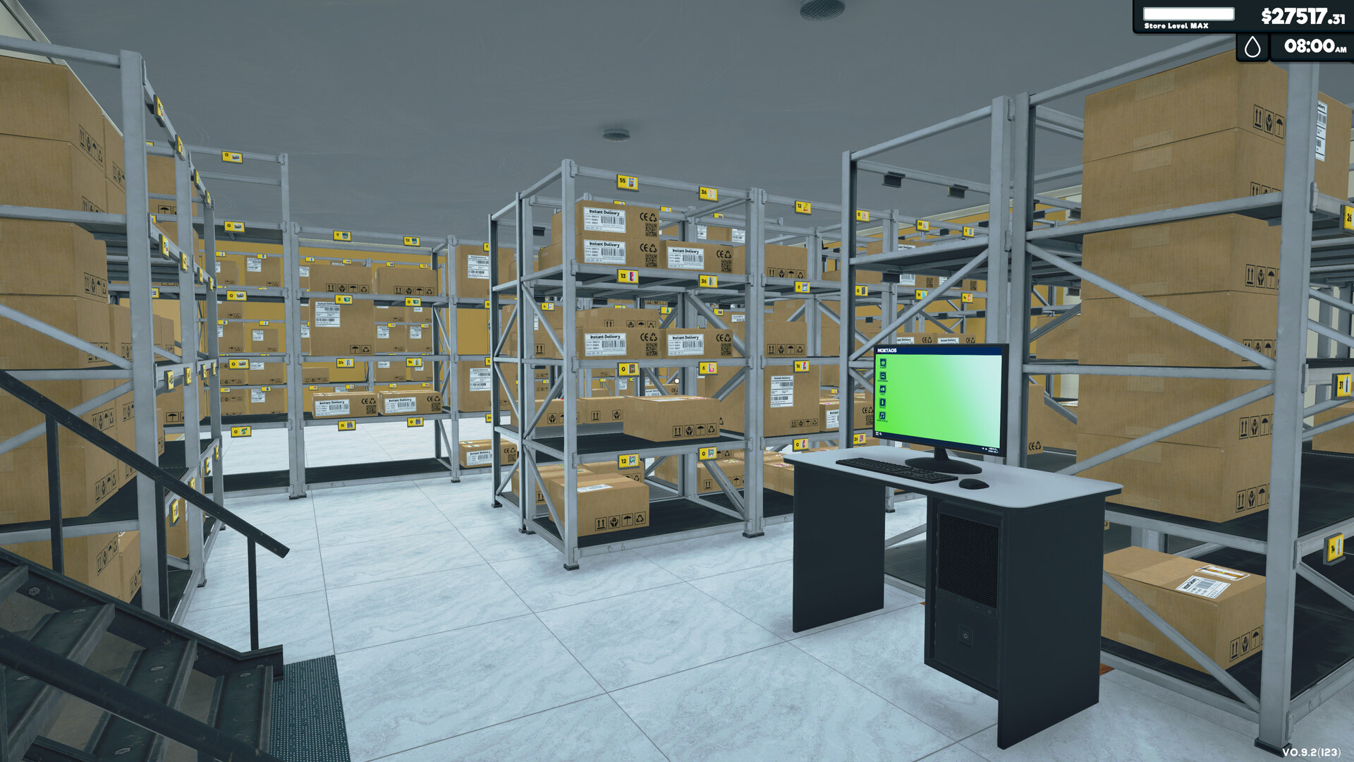 超市管理模拟器/Supermarket Simulator Build.18965164|模拟经营|容量2.3G|免安装绿色中文版|支持键盘.鼠标-小辉娱乐网