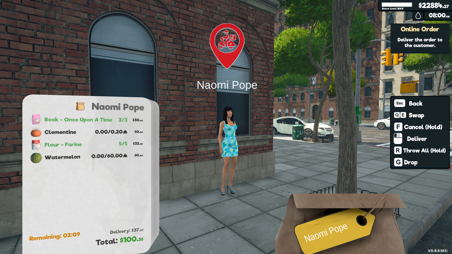 超市管理模拟器/Supermarket Simulator Build.18965164|模拟经营|容量2.3G|免安装绿色中文版|支持键盘.鼠标-小辉娱乐网