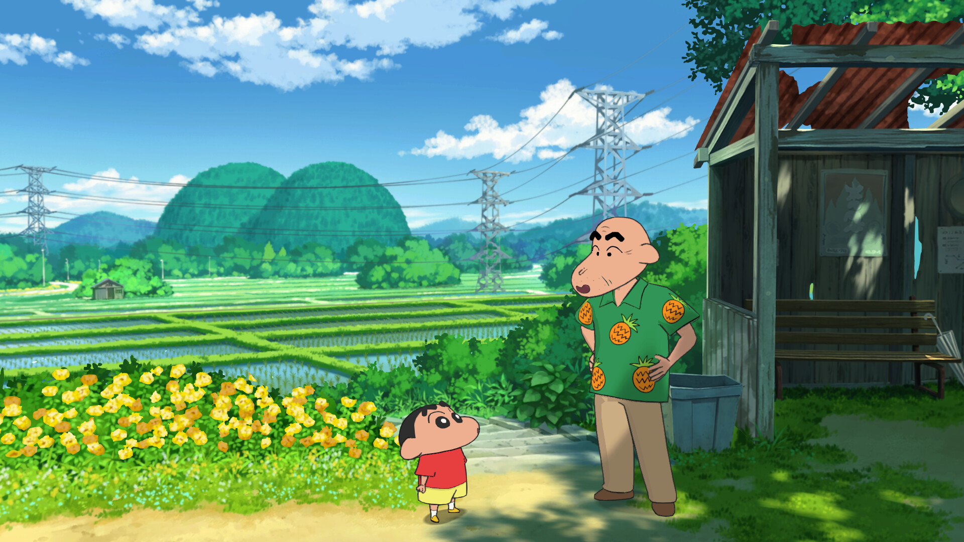 [安卓]蜡笔小新：煤炭镇的小白|Shin chan: Shiro and the Coal Town|steam移植版|官方中文|2.24G插图14vtavta