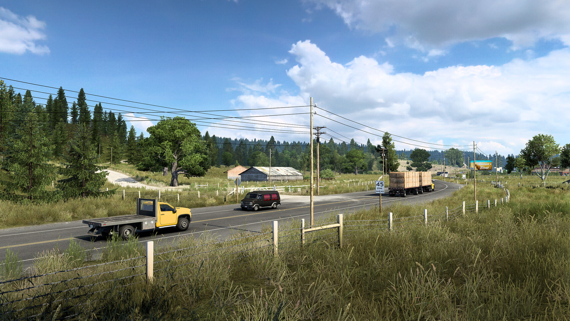 美国卡车模拟|v1.57.2.3|全DLC|官方中文|支持手柄|American Truck Simulator - 21
