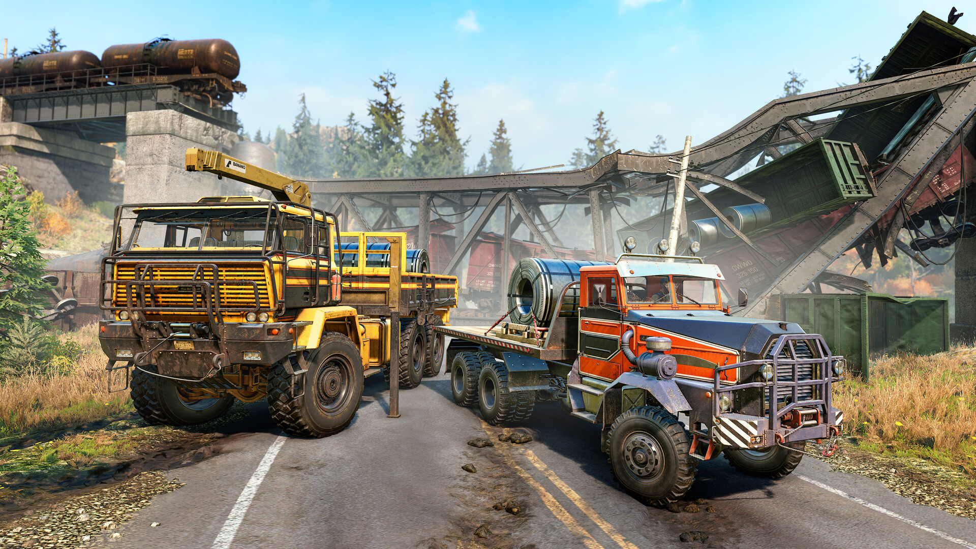 《雪地奔驰(SnowRunner)》|v1.783141+全DLC+STEAM联机补丁+修改器|中文|免安装硬盘版 《雪地奔驰(SnowRunner)》|v1.783141+全DLC+STEAM联机补丁+修改器|中文|免安装硬盘版