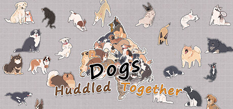 Dogs Huddled Together/挤在一起的狗狗