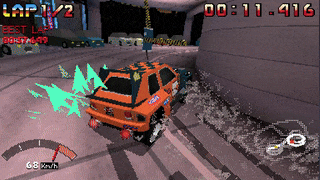 《停车场复古街机拉力赛车 Parking Garage Rally Circuit》官中简体|容量231MB