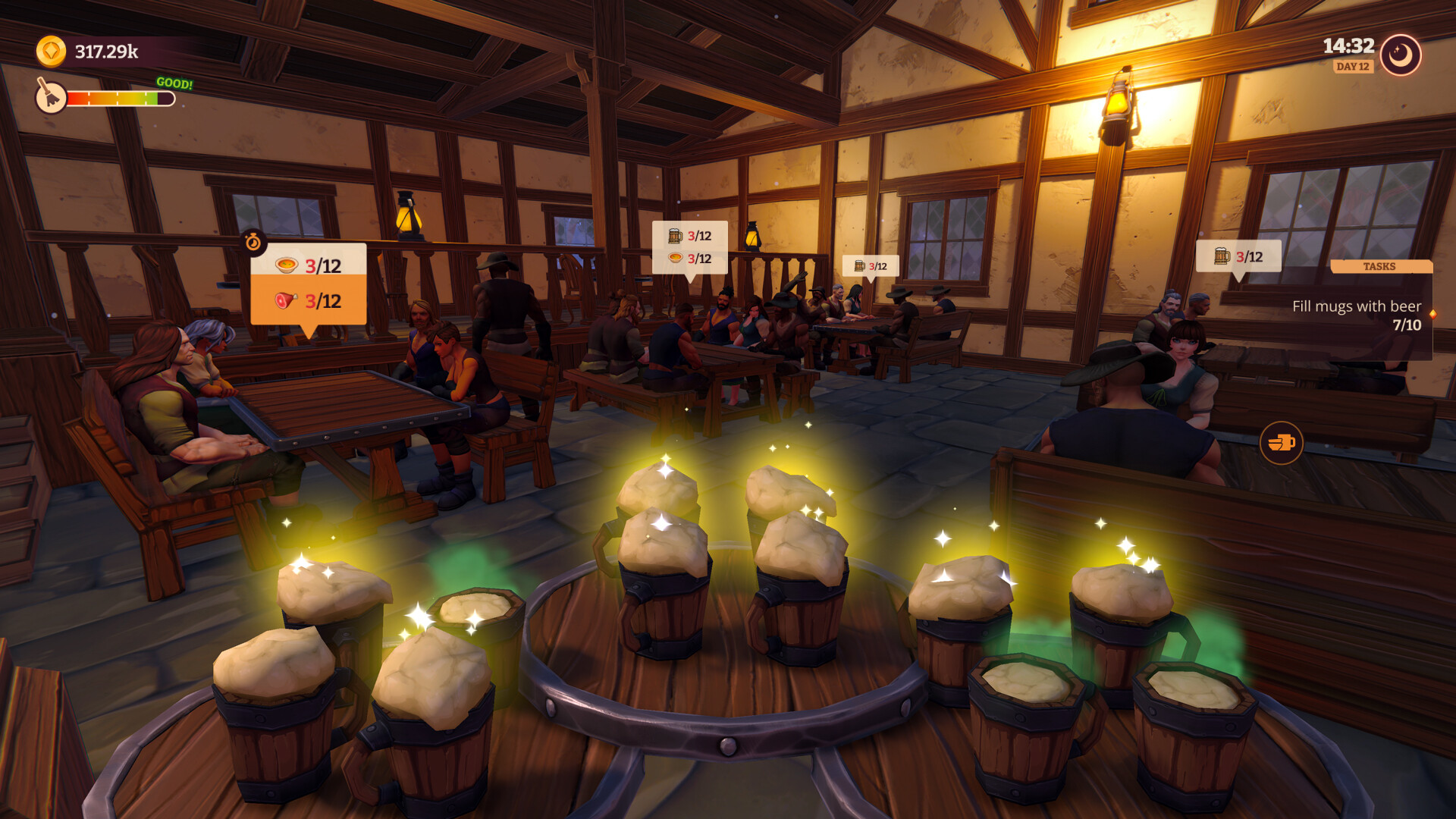 《酒馆经理模拟器(Tavern Manager Simulator)》|v1.0.9|中文|免安装硬盘版