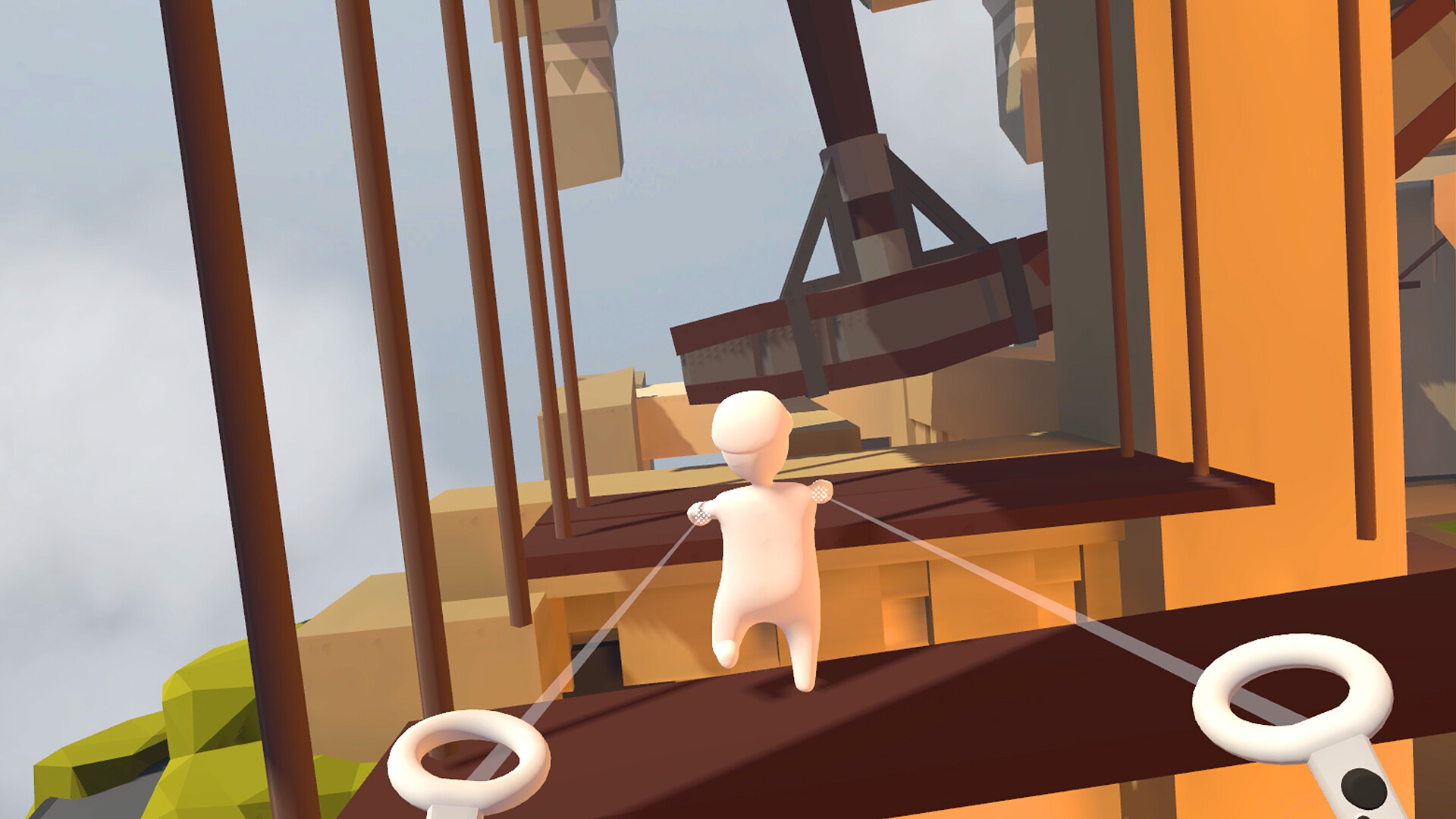 《人类一败涂地VR(Human Fall Flat VR)》|Build 1090782-联机版+STEAM联机补丁|中文|免安装硬盘版