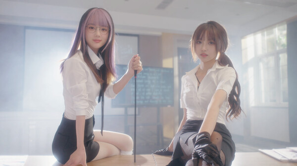 美女,请别影响我学习 - PC平台资源截图 3