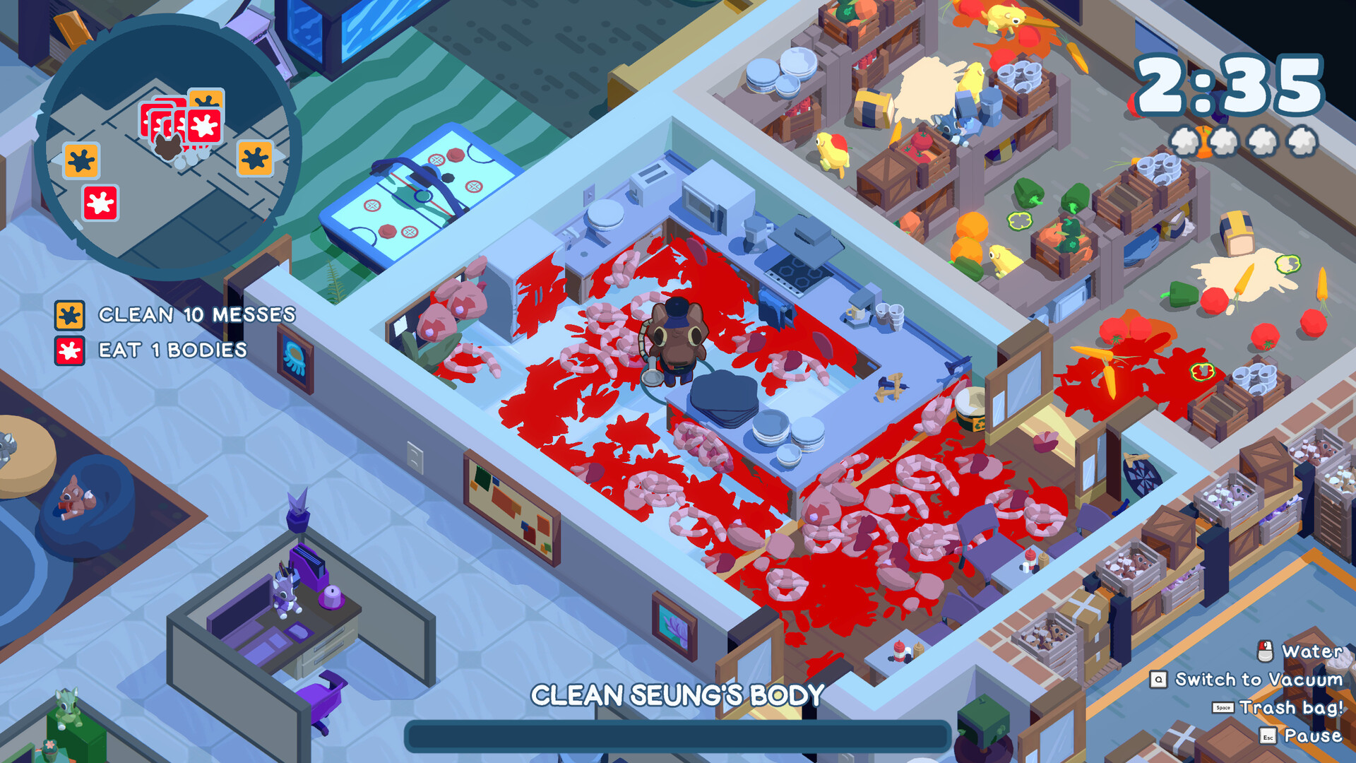 [安卓]狼人清洁工|The WereCleaner|steam移植汉化版|官方中文插图1跳跳游戏网