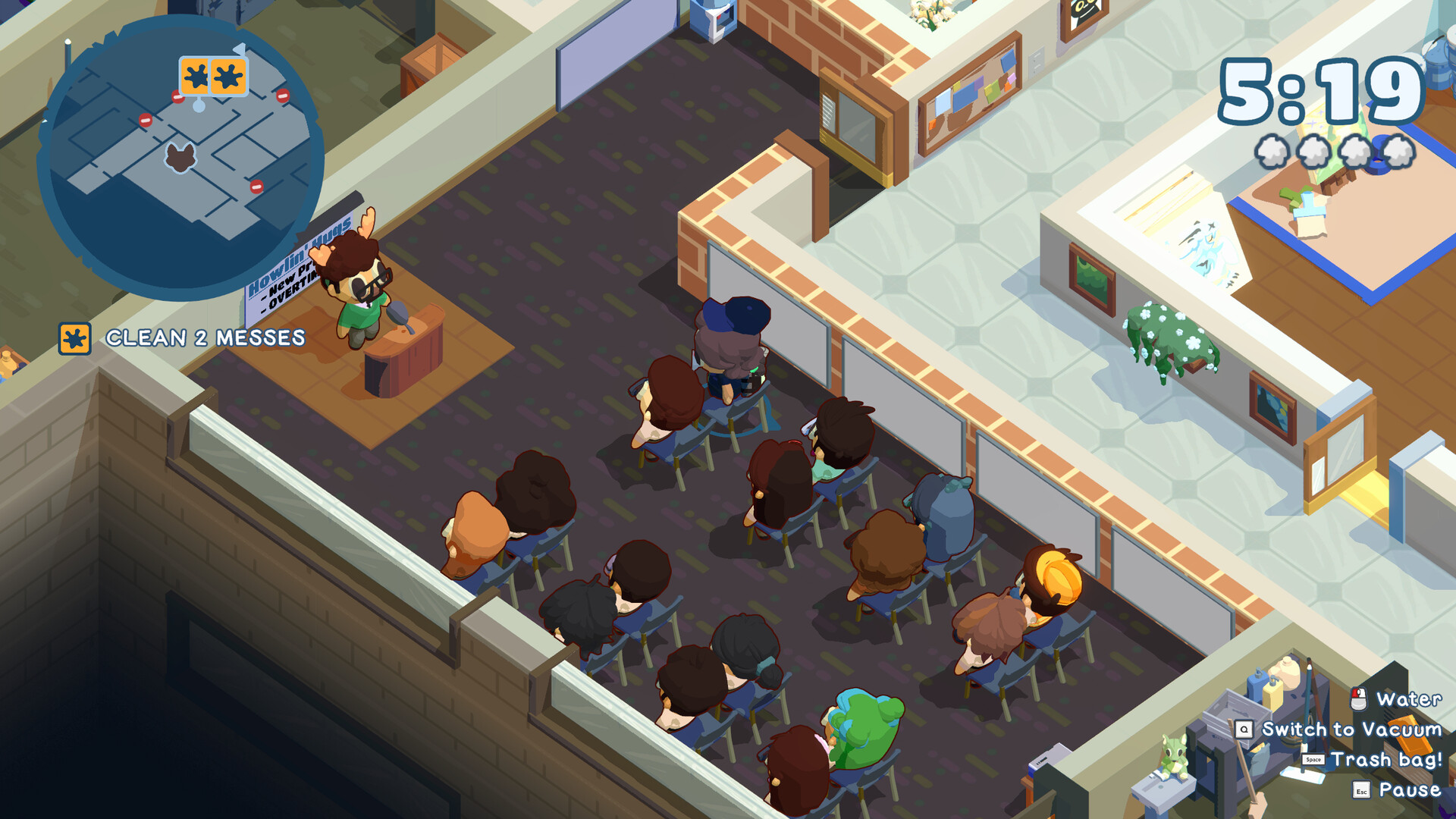 [安卓]狼人清洁工|The WereCleaner|steam移植汉化版|官方中文插图2跳跳游戏网