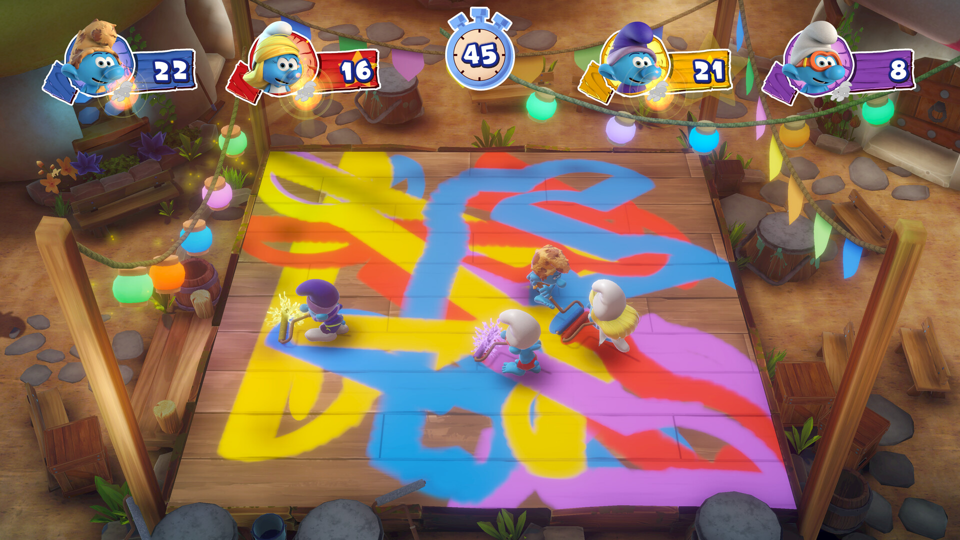 蓝精灵：群落派对|官方中文|支持手柄|The Smurfs - Village Party - 3