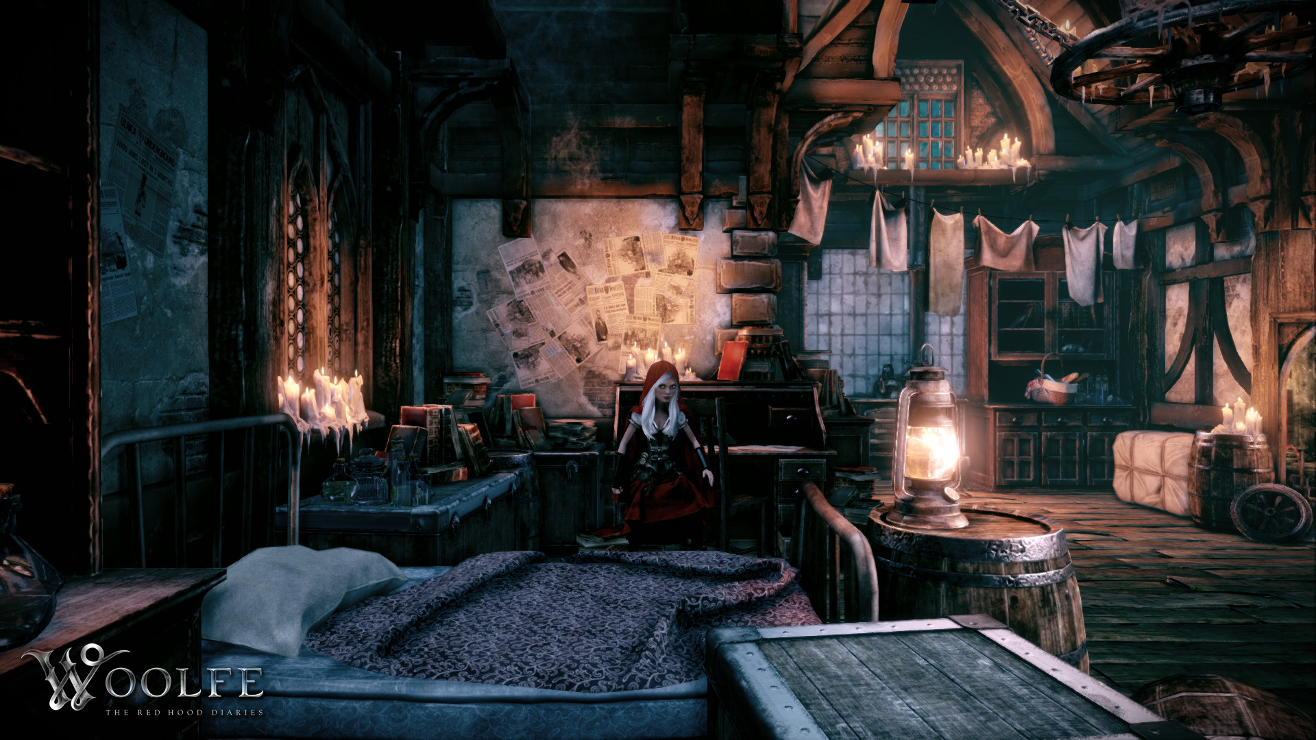 伍尔夫：小红帽日记|v1.5|汉化中文|Woolfe – The Red Hood Diaries - 2
