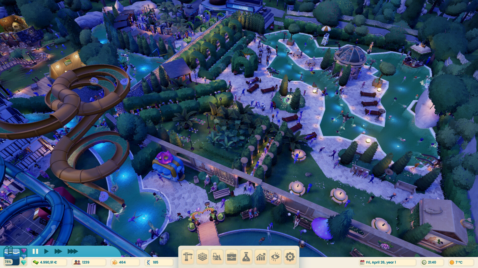 图片[9]-水上乐园大亨 (Aquapark Tycoon) Build.24370706 [中文][1.07G]-极客游戏