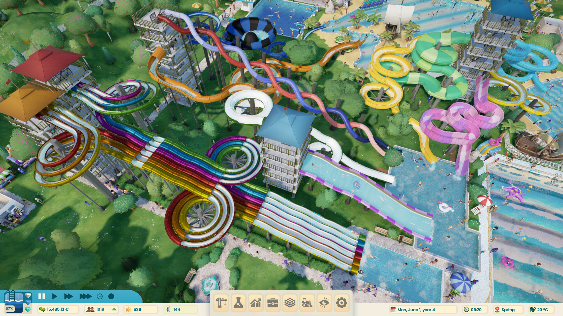 《水上乐园大亨(Aquapark Tycoon)》|中文|免安装硬盘版 《水上乐园大亨(Aquapark Tycoon)》|中文|免安装硬盘版