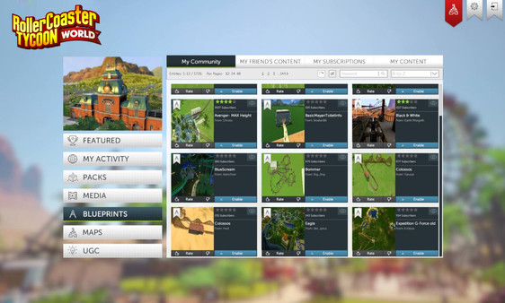 图片[8] • 《过山车大亨：世界/RollerCoaster Tycoon World》v3101935|容量8.92GB|官方简体中文|支持键盘.鼠标.手柄 • BUG软件