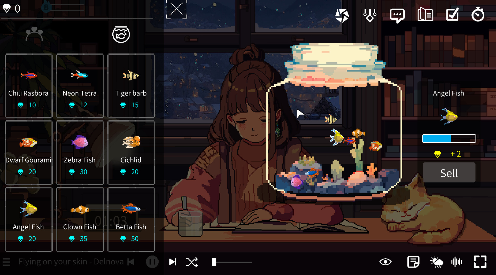 心流小筑/Chill Pulse v1.9.0.5|视觉小说|容量413MB|免安装绿色中文版|支持键盘.鼠标-小辉娱乐网