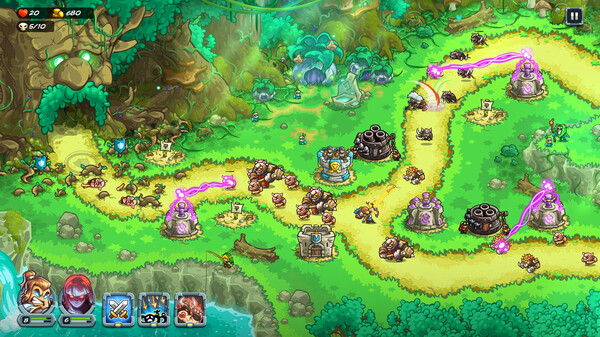 王国保卫战：复仇 Kingdom Rush Vengeance v1.16.0.56a版+王国保卫战：起源 v4.2.10版/前线 v5.6.12版/1 v2.1版 皇家守卫军系列 4部合集-二次元共享站2cyshare