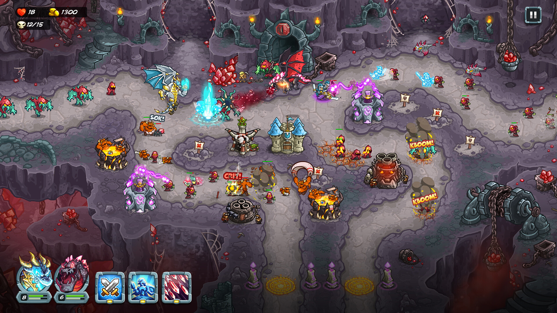 [安卓]王国保卫战5：联盟|Kingdom Rush 5: Alliance|Steam移植 解锁无限钻石内购|官方中文|1.28G插图11vtavta