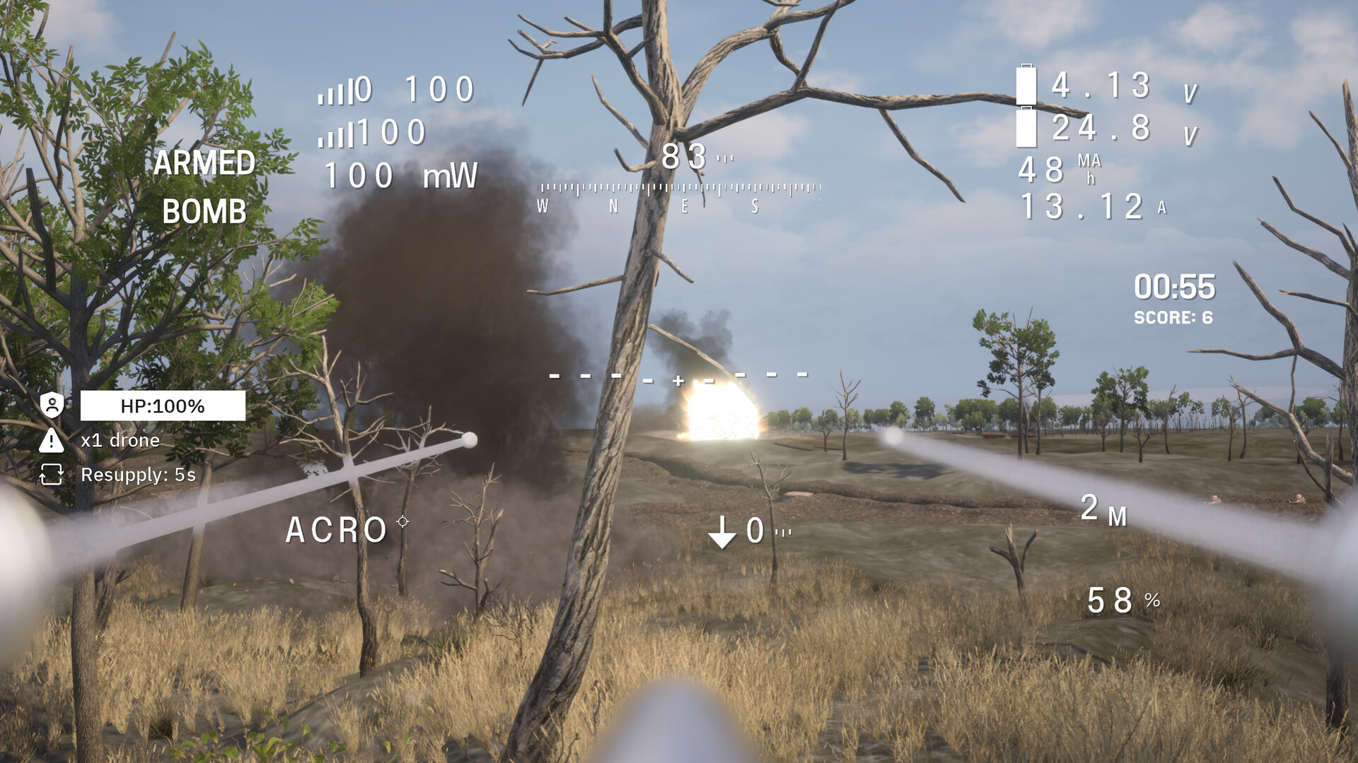 乌克兰战斗无人机模拟器/Ukrainian Fight Drone Simulator 截图 5