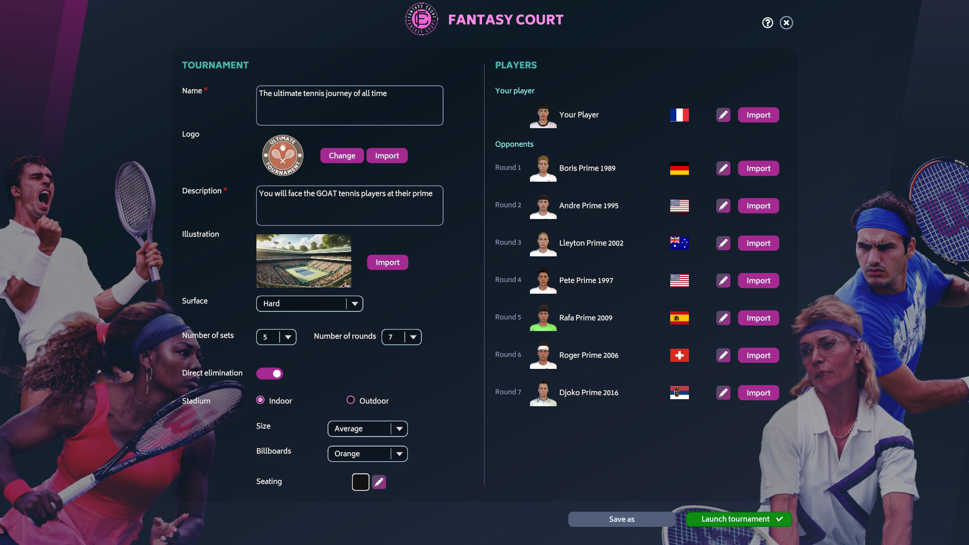 网球经理2024（英文版）/Tennis Manager 2024 截图 8