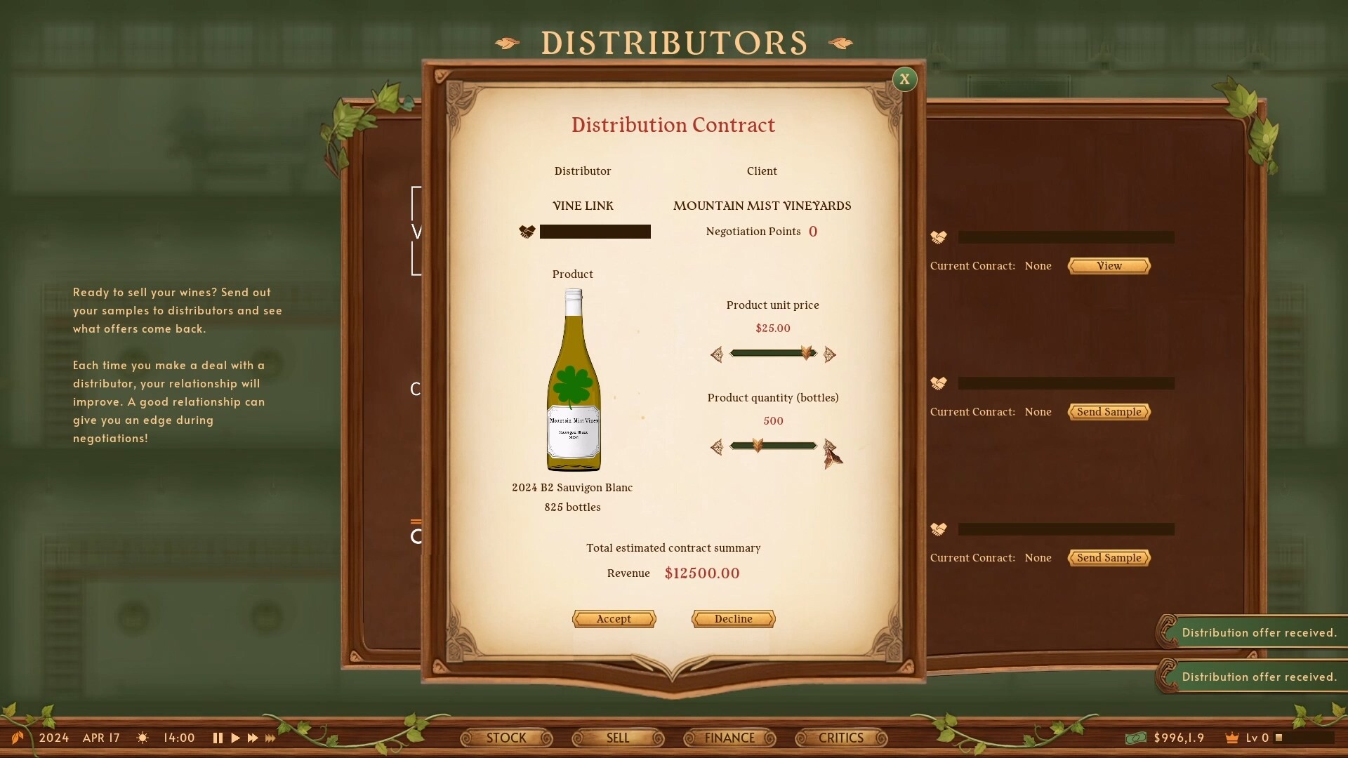 酒庄模拟器/From Soil to Bottle 截图 9