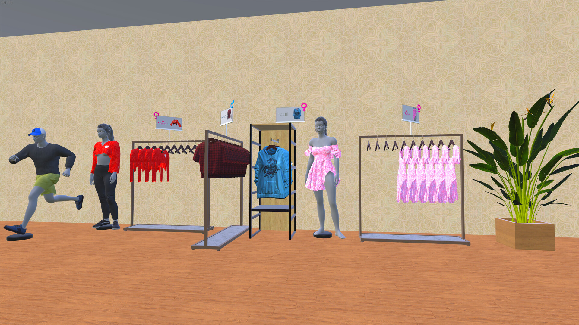 图片[4]-服装店模拟（Clothing Store Simulator）免安装中文版下载-蒸汽游戏宝库 - 高质量Steam单机游戏下载站