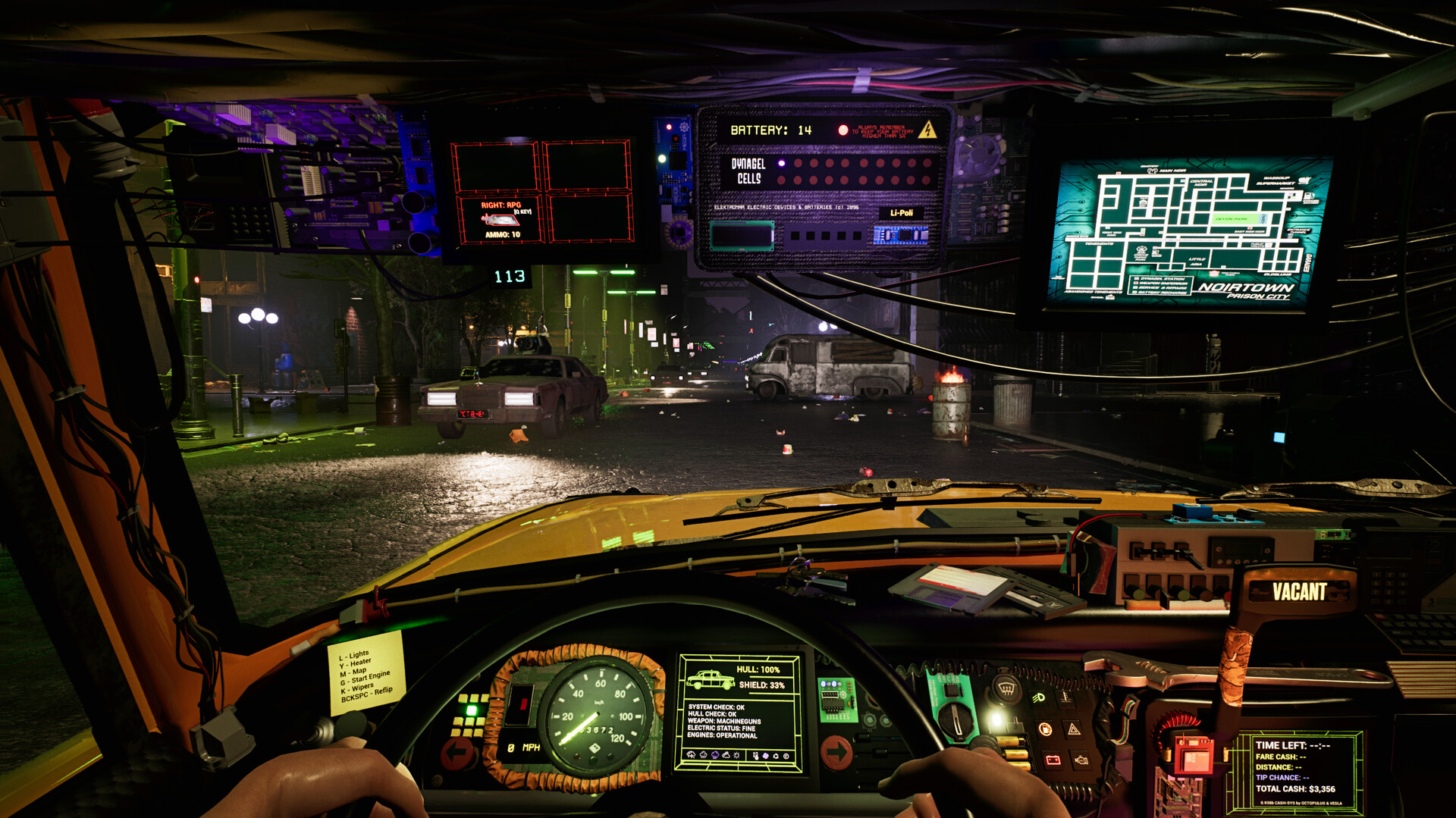 图片[9]-赛博出租车：癫狂之夜（CyberTaxi: Lunatic Nights）Build.21262109[中文][8.64G]-极客游戏