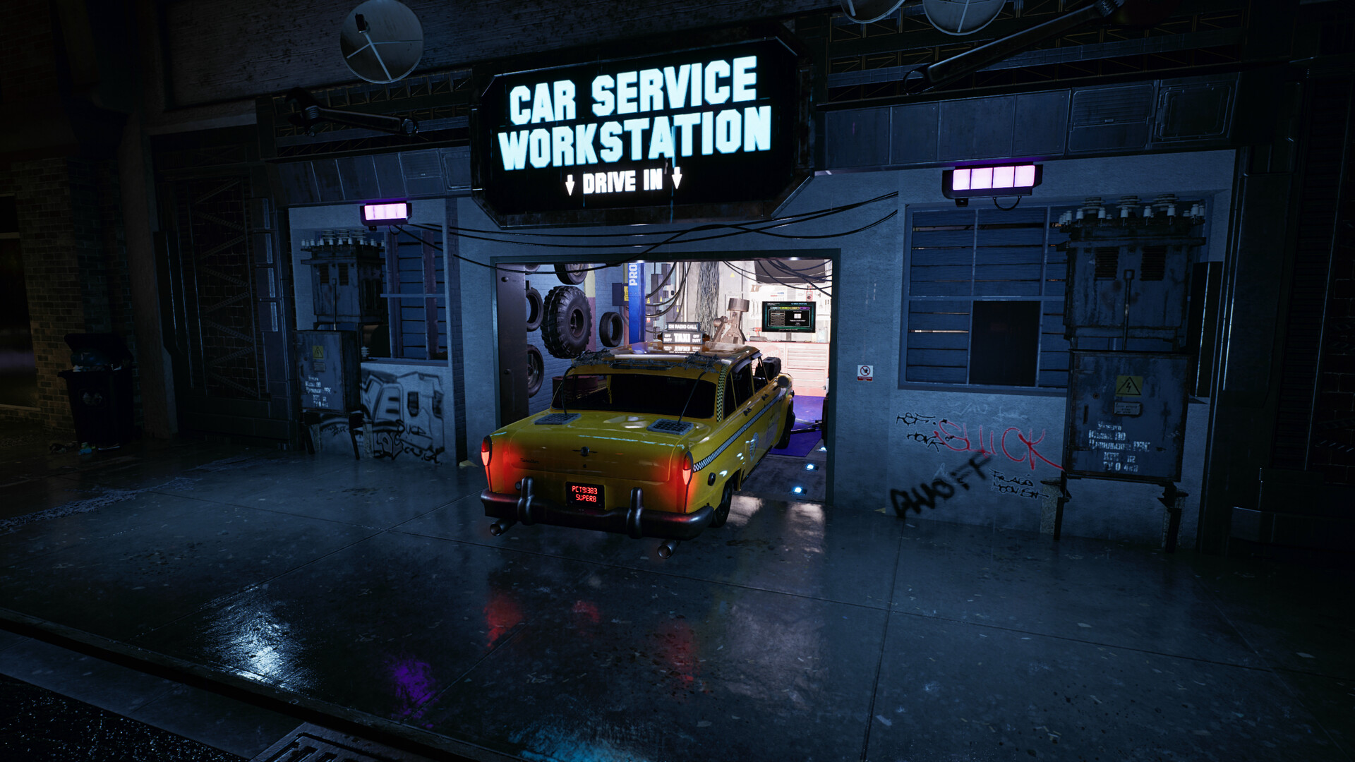 图片[33]-赛博出租车：癫狂之夜（CyberTaxi: Lunatic Nights）Build.21262109[中文][8.64G]-极客游戏