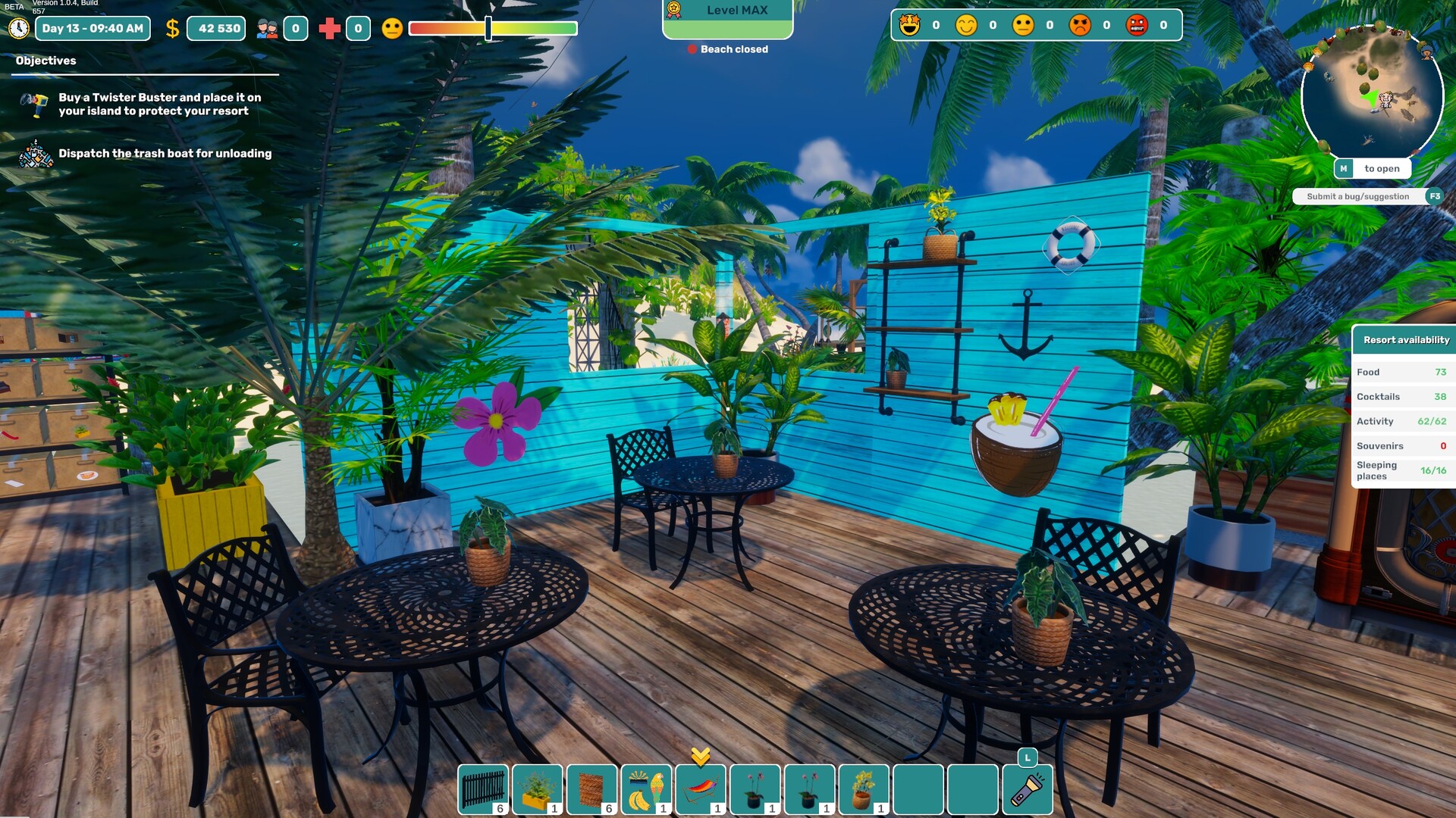 热带度假村经营模拟器/Tropical Resort Simulator 截图 9