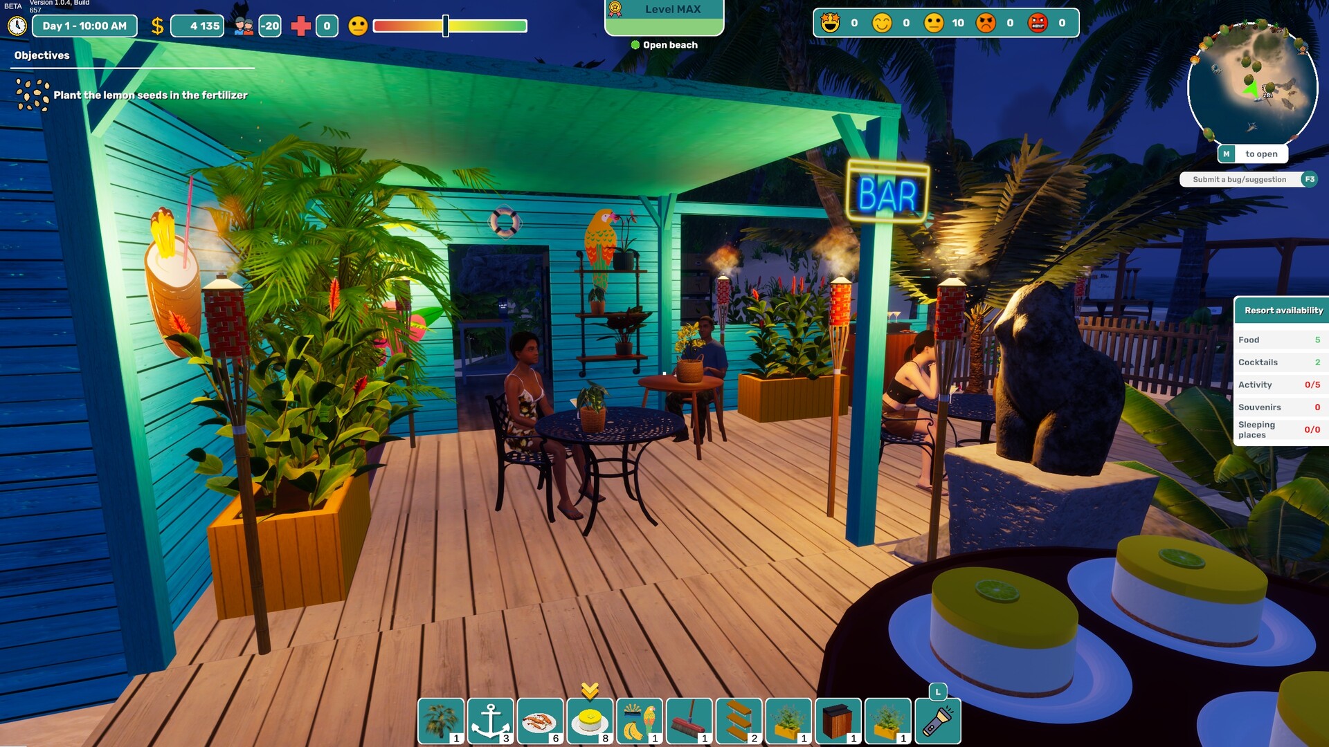 图片[3]-热带度假村经营模拟器 (天堂海滩模拟器)（Paradise Beach Simulator）Build.23380300[中文][4.44G]-极客游戏