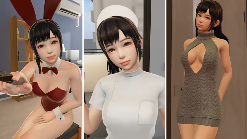 图片[1]-VR女友/VR-Kanojo|STEAM官中|仅支持VR-魔力森林