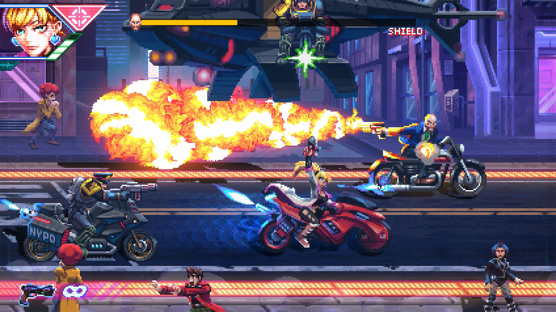 Neon Inferno Boss战设计