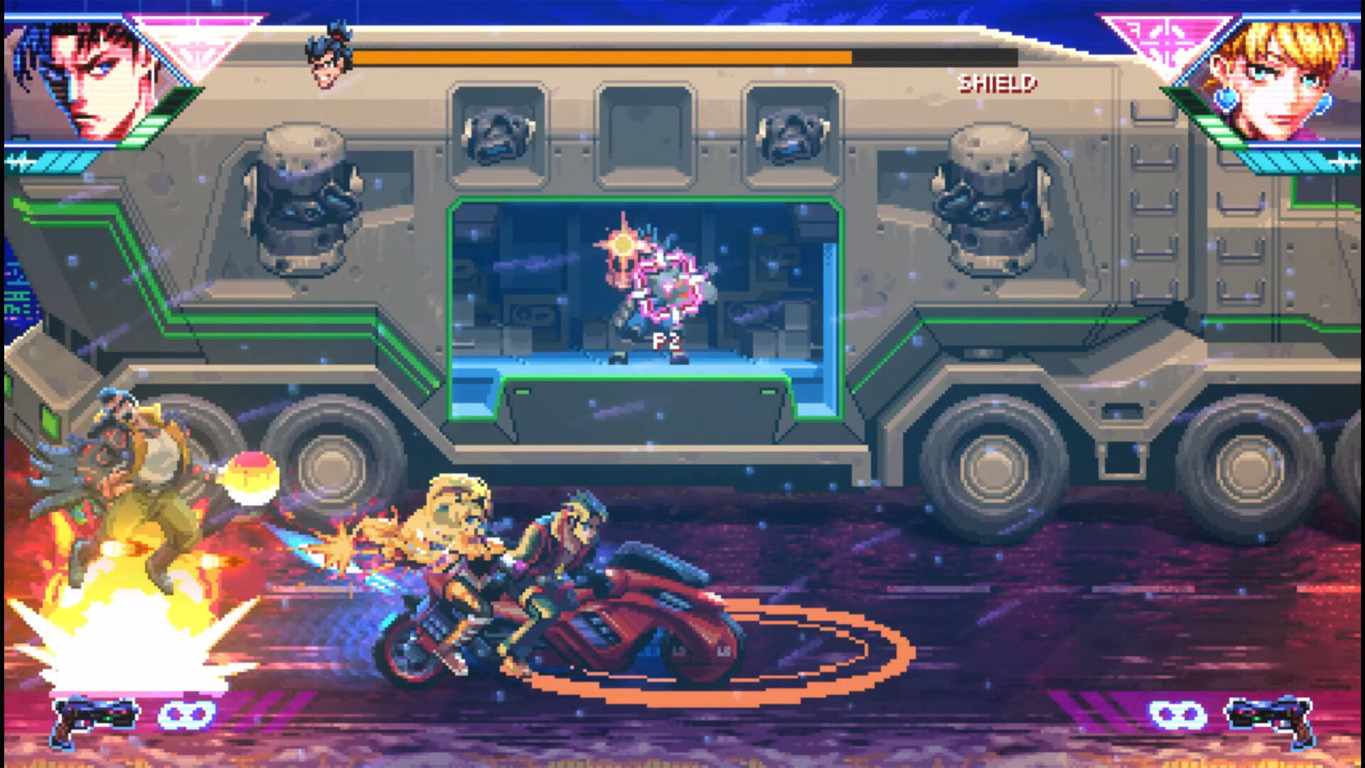 Neon Inferno 武器系统