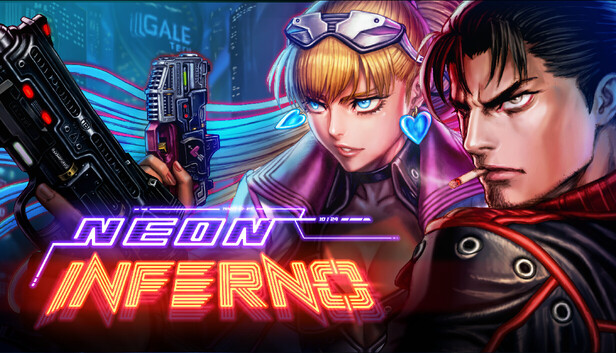 Neon Inferno 赛博朋克动作射击游戏
