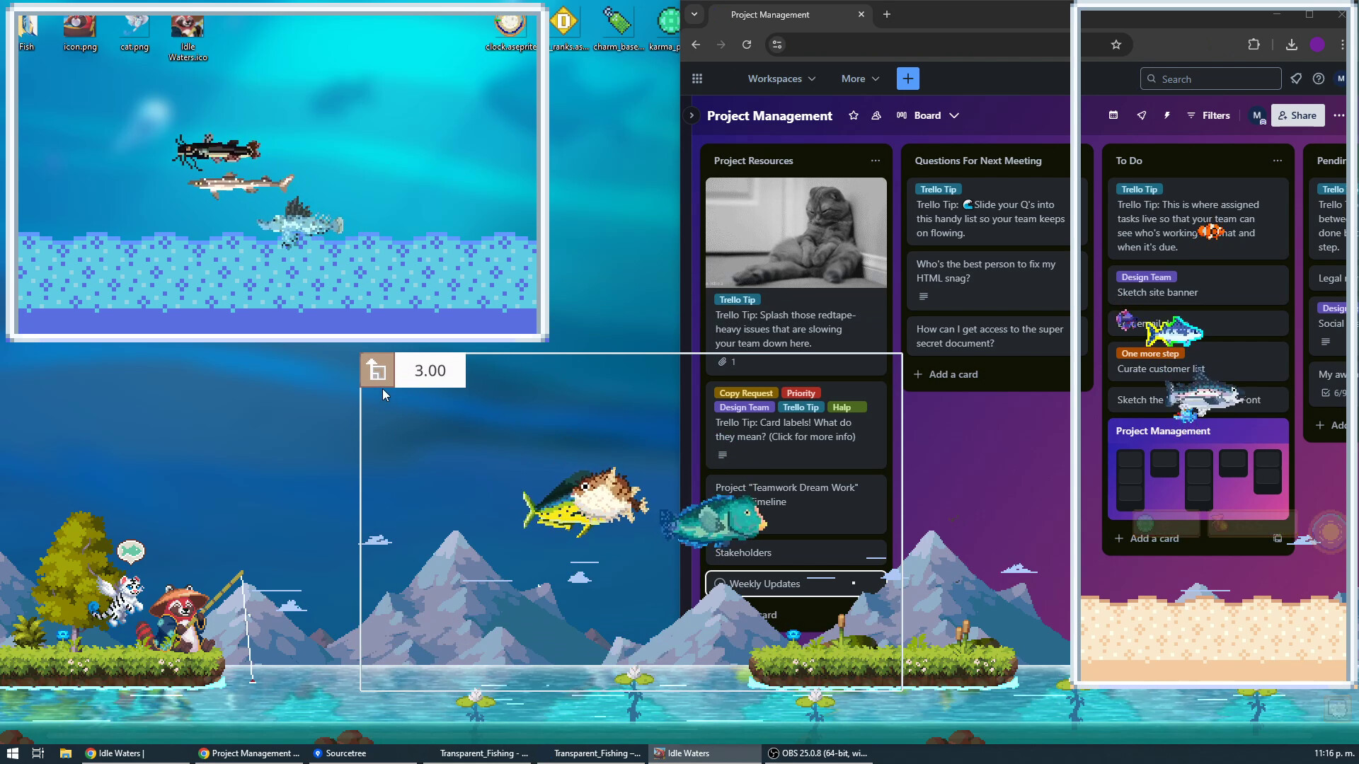 佛系鱼塘/Idle Waters 截图 3